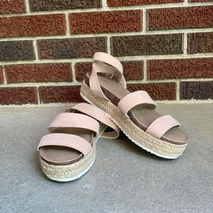Torrid nude strappy sandals 9.5W